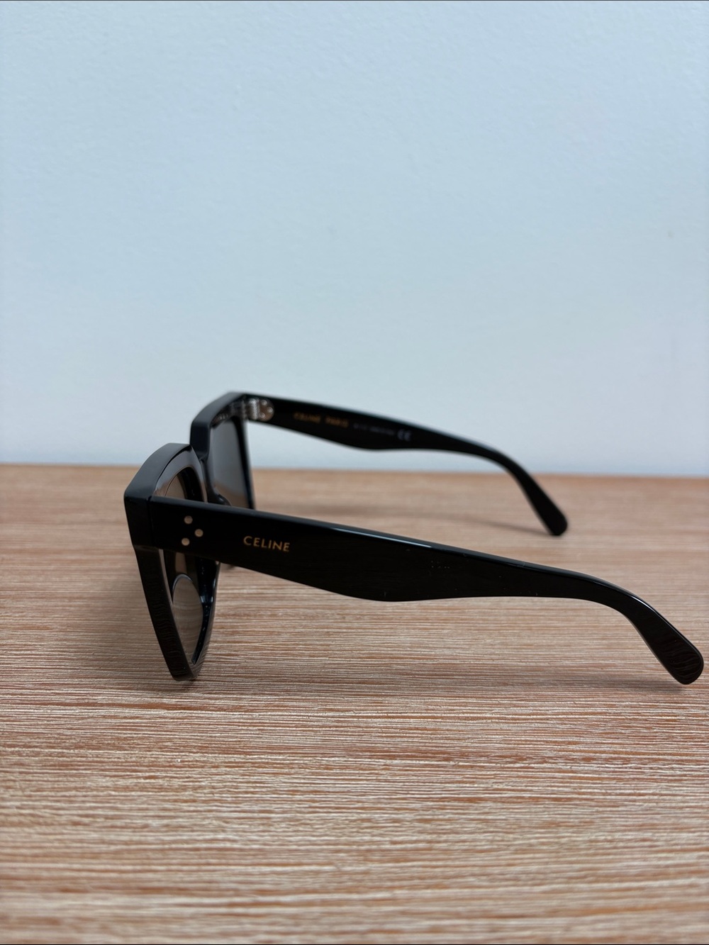 Celine Black Oversized Sunglasses - Picture 3 of 8